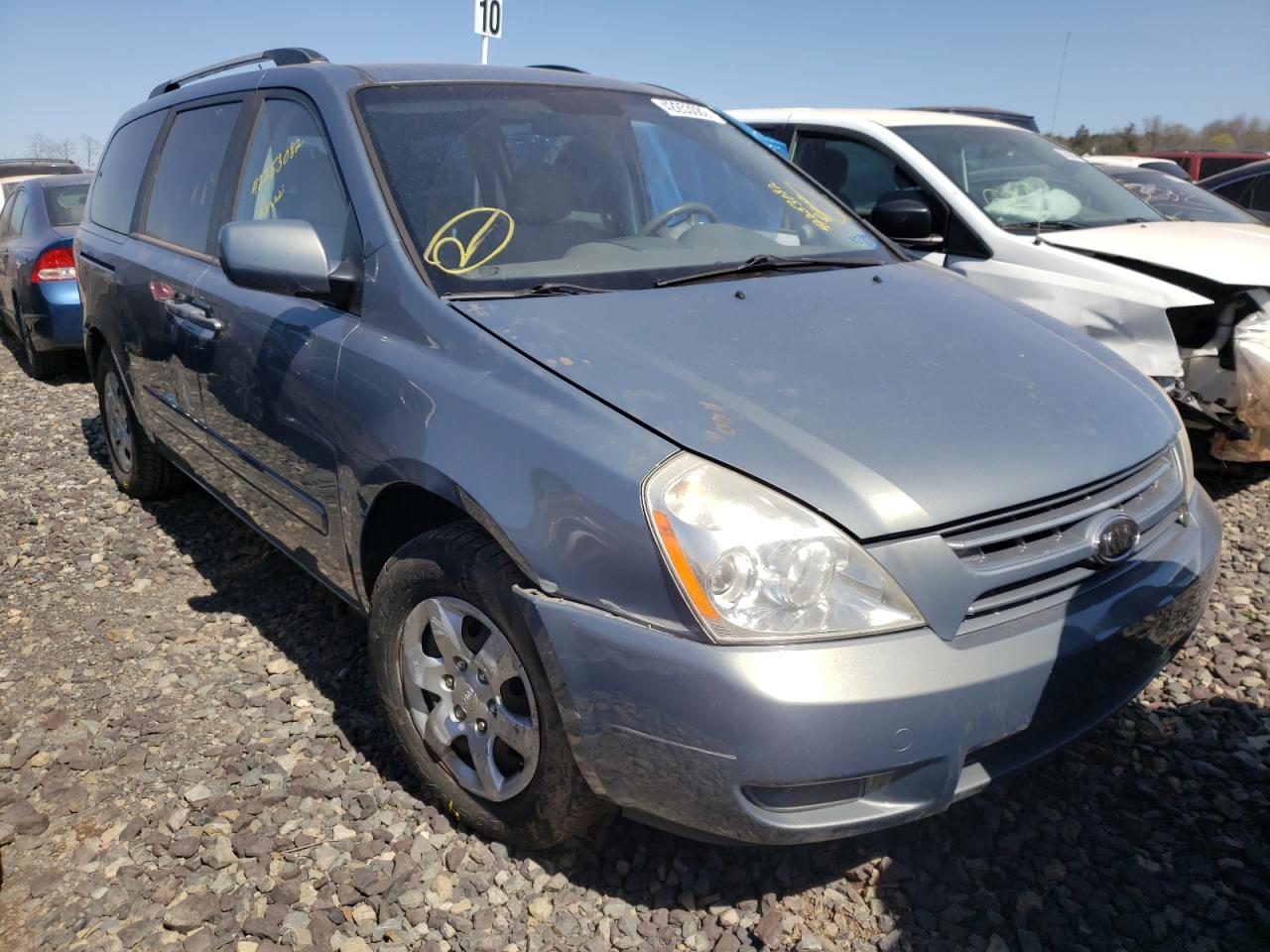 KIA SEDONA EX 2009 with VIN KNDMB233196311640 - Photo from auction