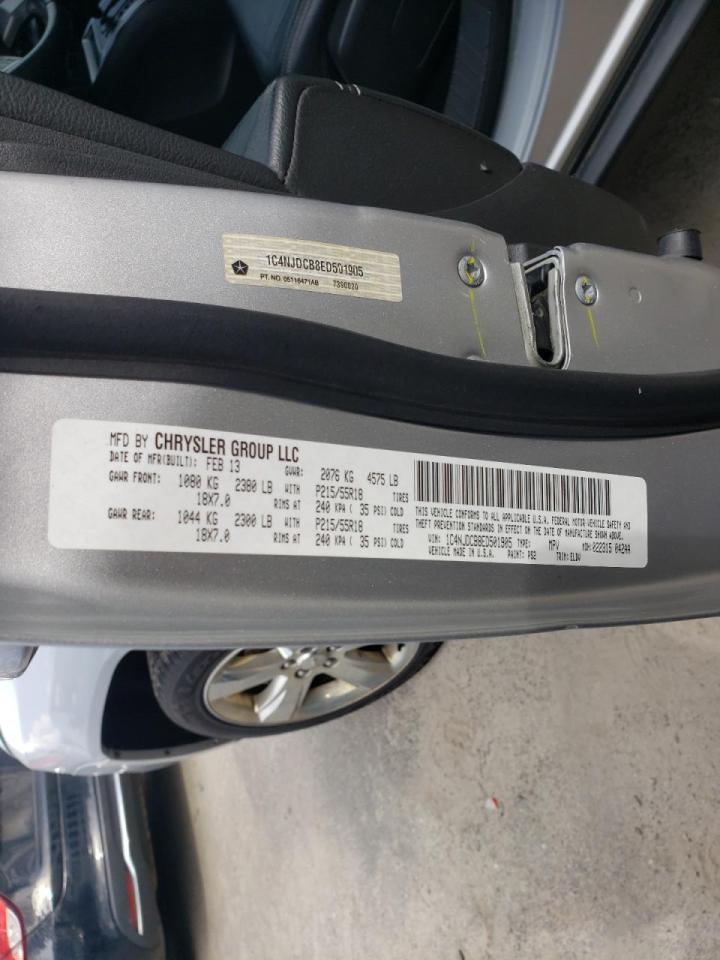 Photo 10 from auction – 2014 JEEP COMPASS LI with VIN 1C4NJDCB8ED501905