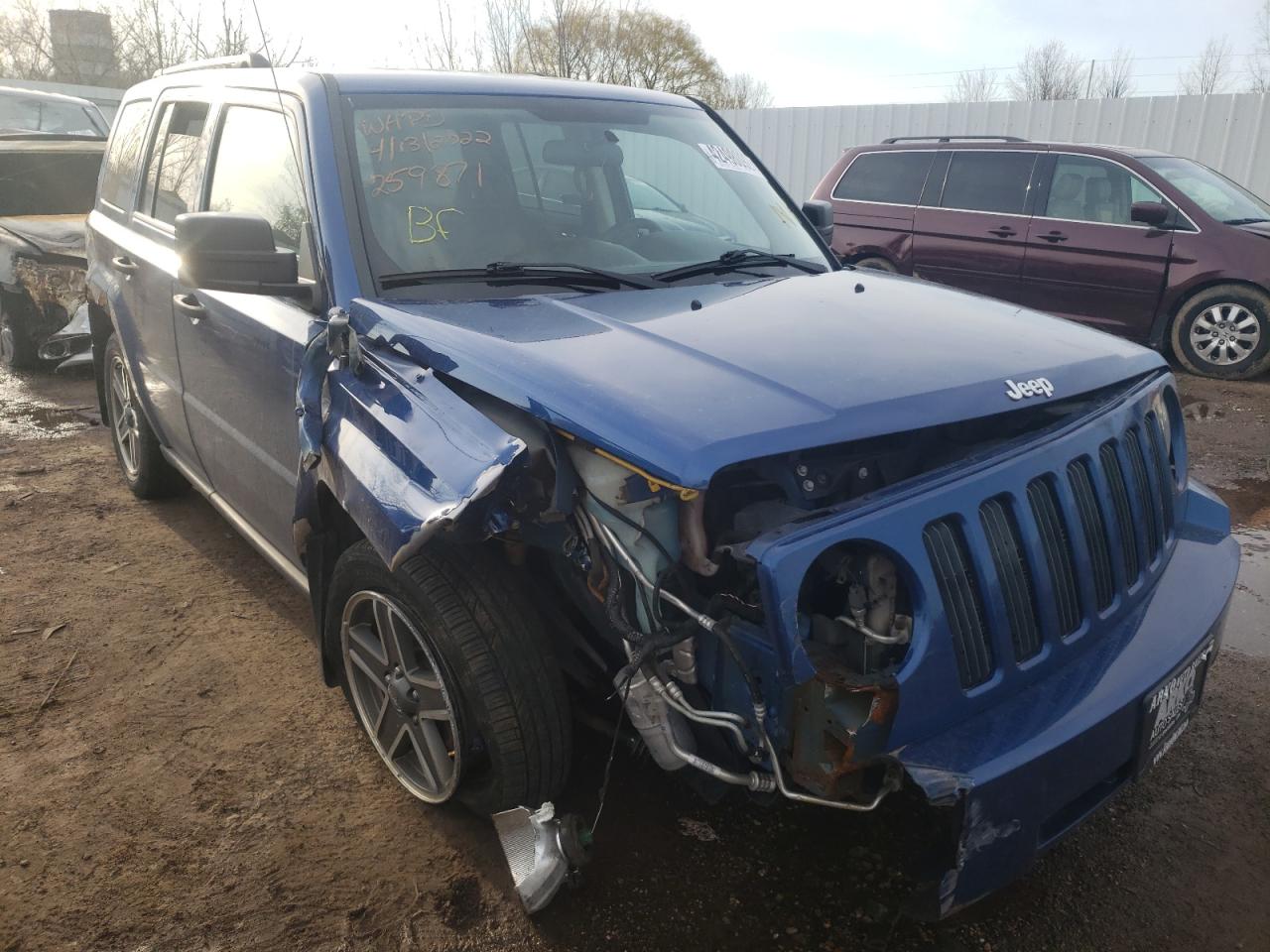 JEEP PATRIOT SP 2009 with VIN 1J4FF28BX9D158209 - Photo from auction