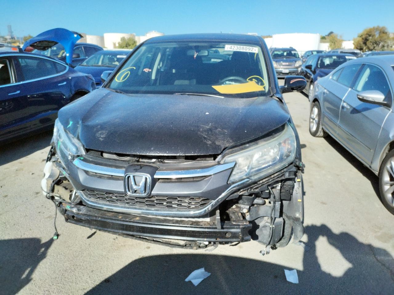Photo 9 from auction – 2015 HONDA CR-V EX with VIN 3CZRM3H53FG705676