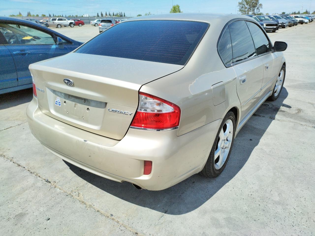 Photo 4 from auction – 2008 SUBARU LEGACY 2.5 with VIN 4S3BL616287216375