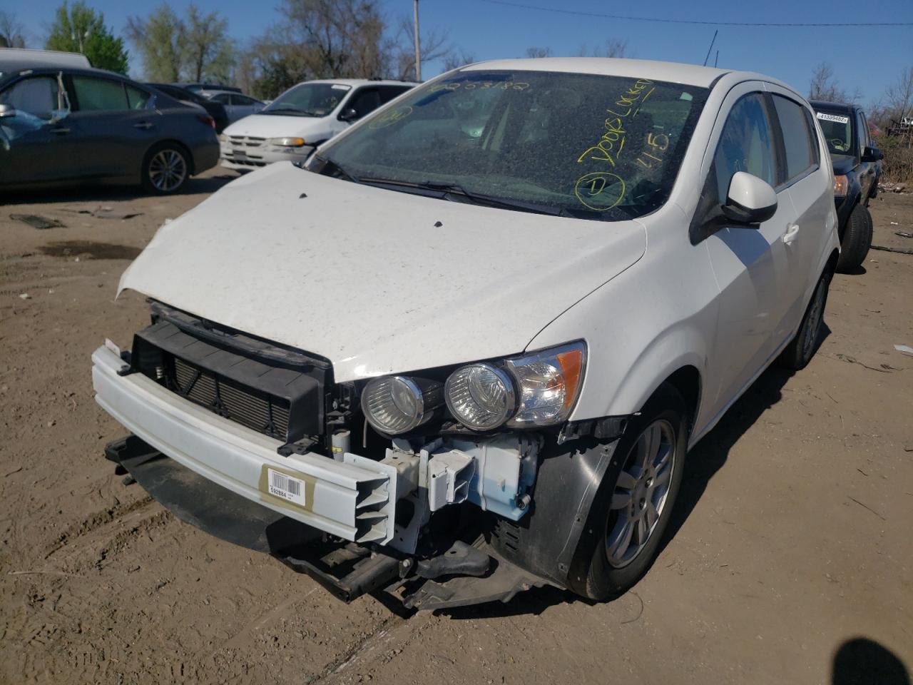 Photo 2 from auction – 2016 CHEVROLET SONIC LT with VIN 1G1JC6SG6G4133222