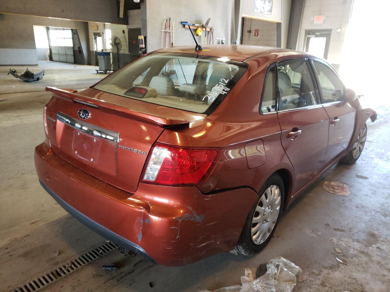 Photo 4 from auction – 2009 SUBARU IMPREZA 2. with VIN JF1GE61629H518279