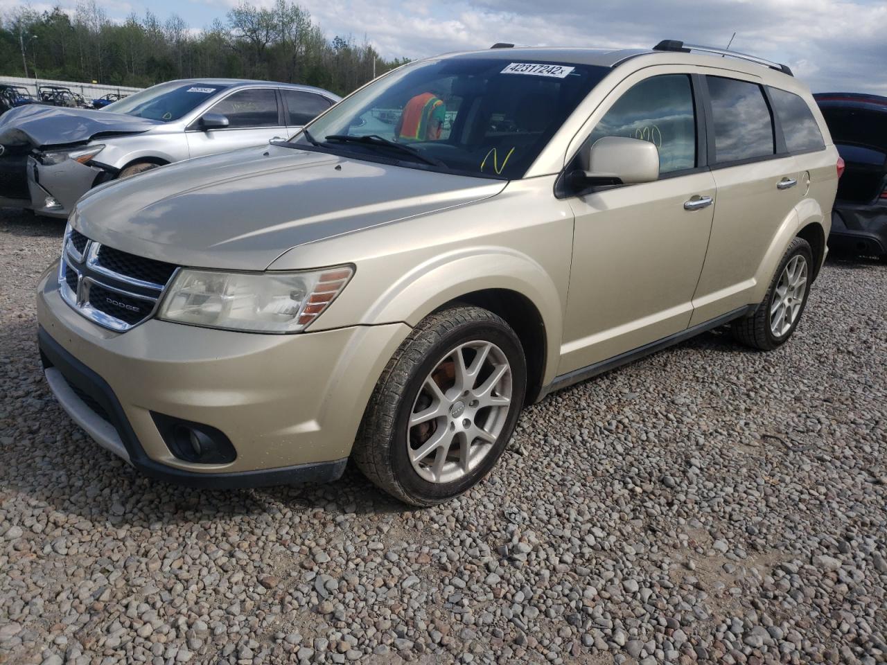 Photo 2 from auction – 2011 DODGE JOURNEY CR with VIN 3D4PG3FG5BT534443