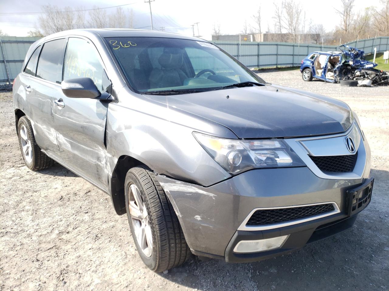 ACURA MDX TECHNO 2011 with VIN 2HNYD2H68BH546145 - Photo from auction