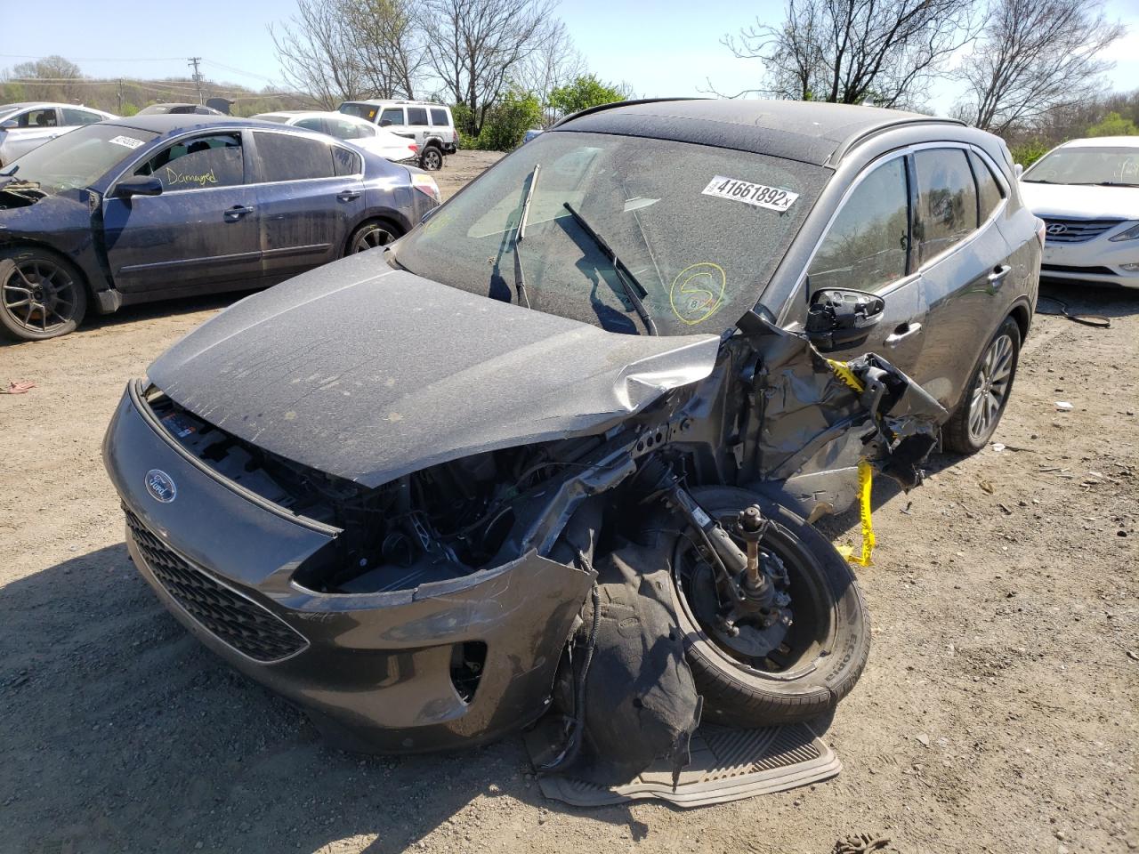 Photo 12 from auction – 2020 FORD ESCAPE TIT with VIN 1FMCU9DZXLUB62967