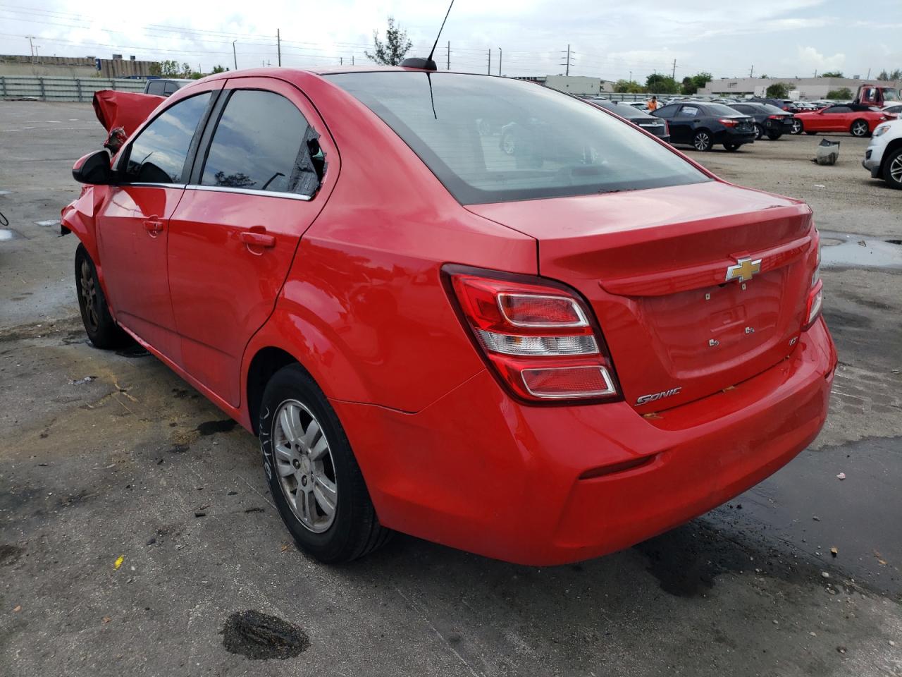 Photo 3 from auction – 2017 CHEVROLET SONIC LT with VIN 1G1JD5SH2H4145837