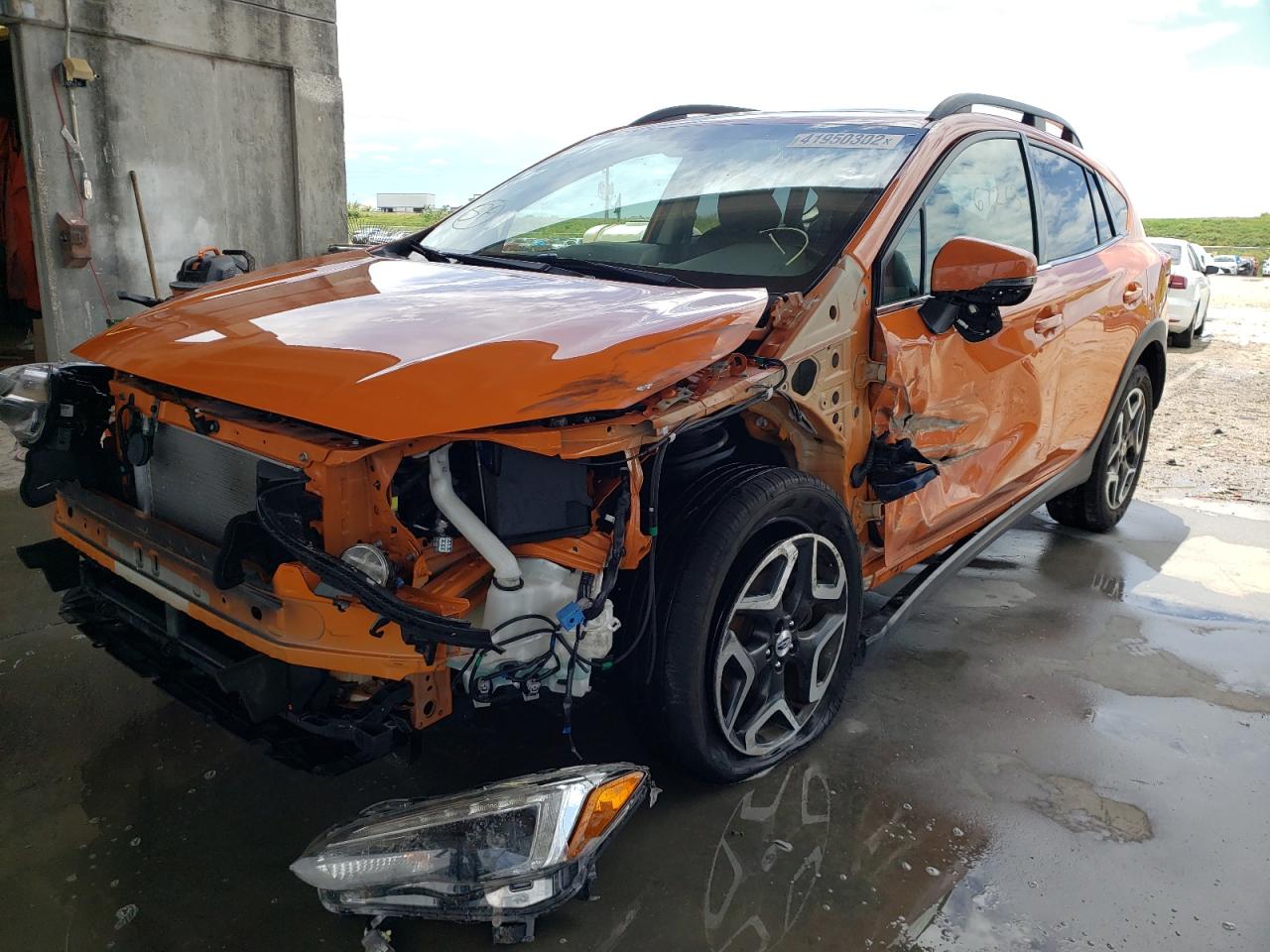 Photo 2 from auction – 2018 SUBARU CROSSTREK with VIN JF2GTAMC6J8219937