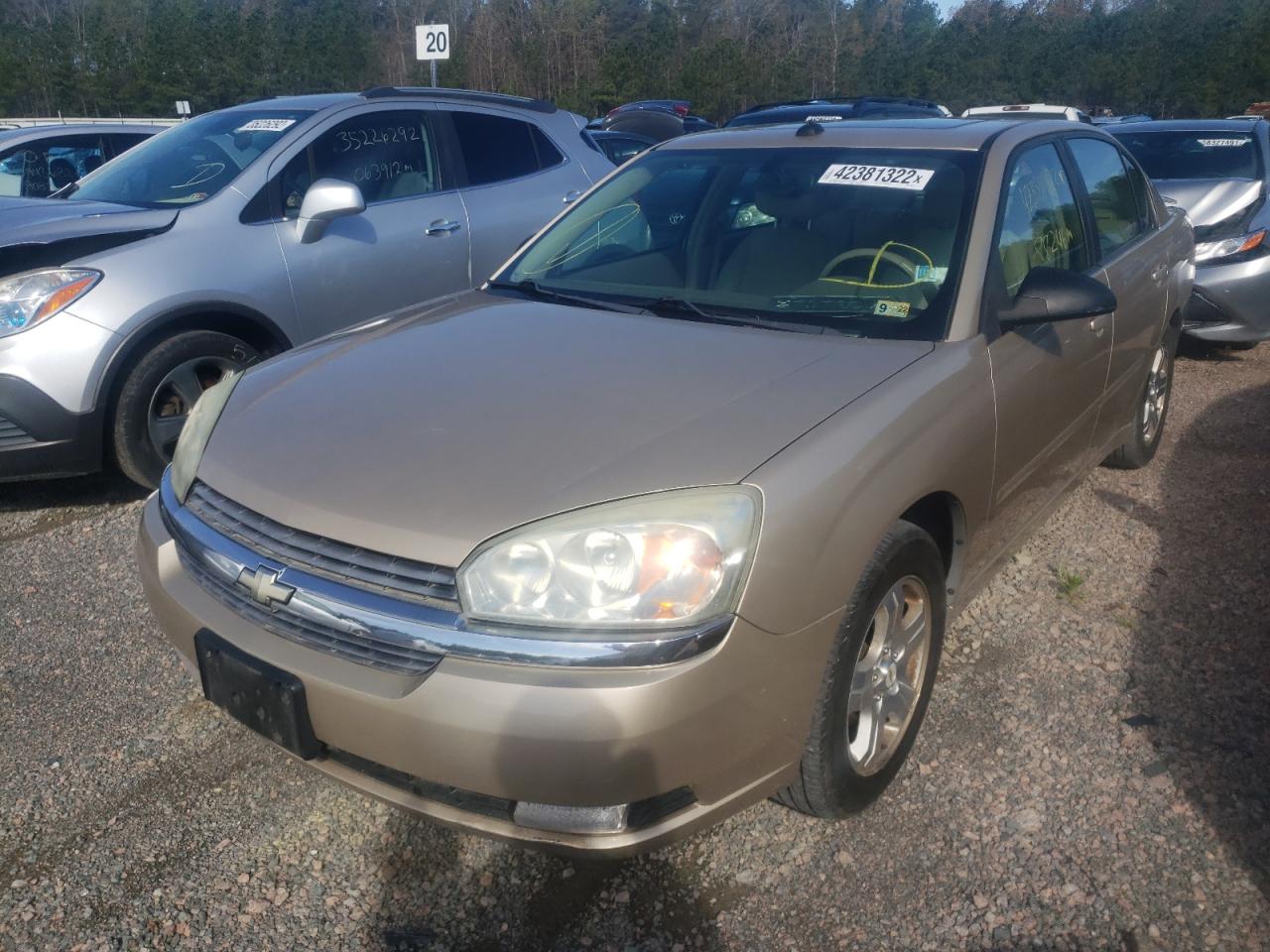 Photo 2 from auction – 2005 CHEVROLET MALIBU LT with VIN 1G1ZU54845F329807