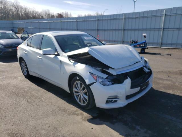 INFINITI Q50 BASE 2014 with VIN JN1BV7AR5EM705380 - Photo from auction