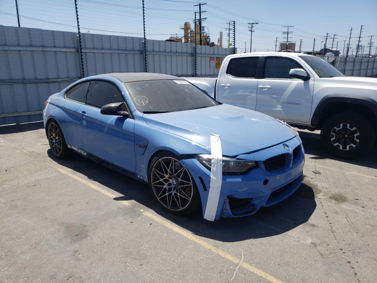 BMW M4 2018 with VIN WBS4Y9C53JAC86827 - Photo from auction