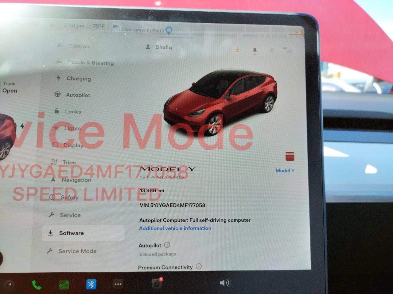 Photo 8 from auction – 2021 TESLA MODEL Y with VIN 5YJYGAED4MF177058