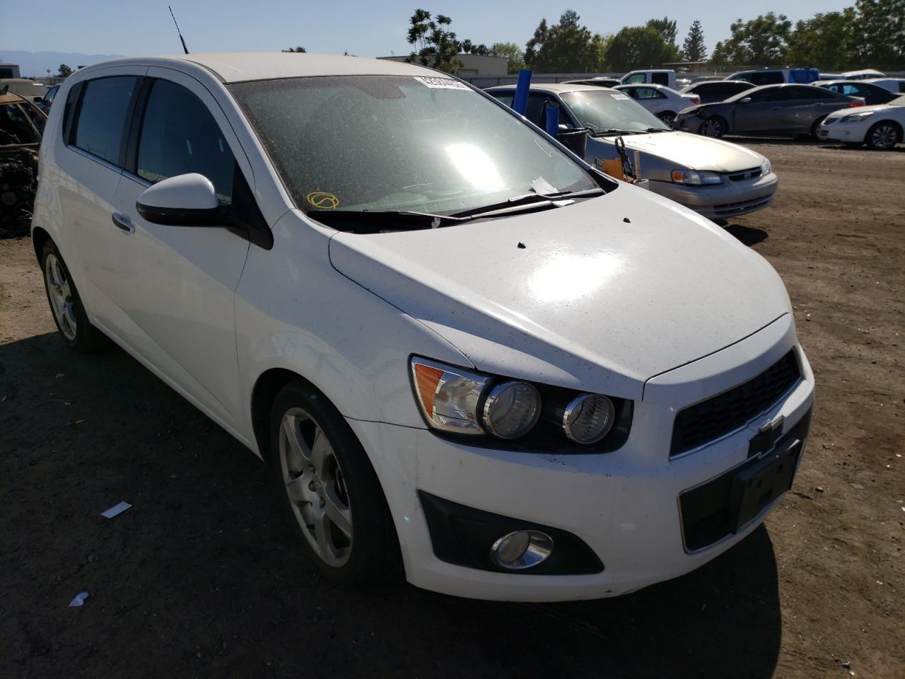 CHEVROLET SONIC LTZ 2012 with VIN 1G1JE6SH2C4211976 - Photo from auction