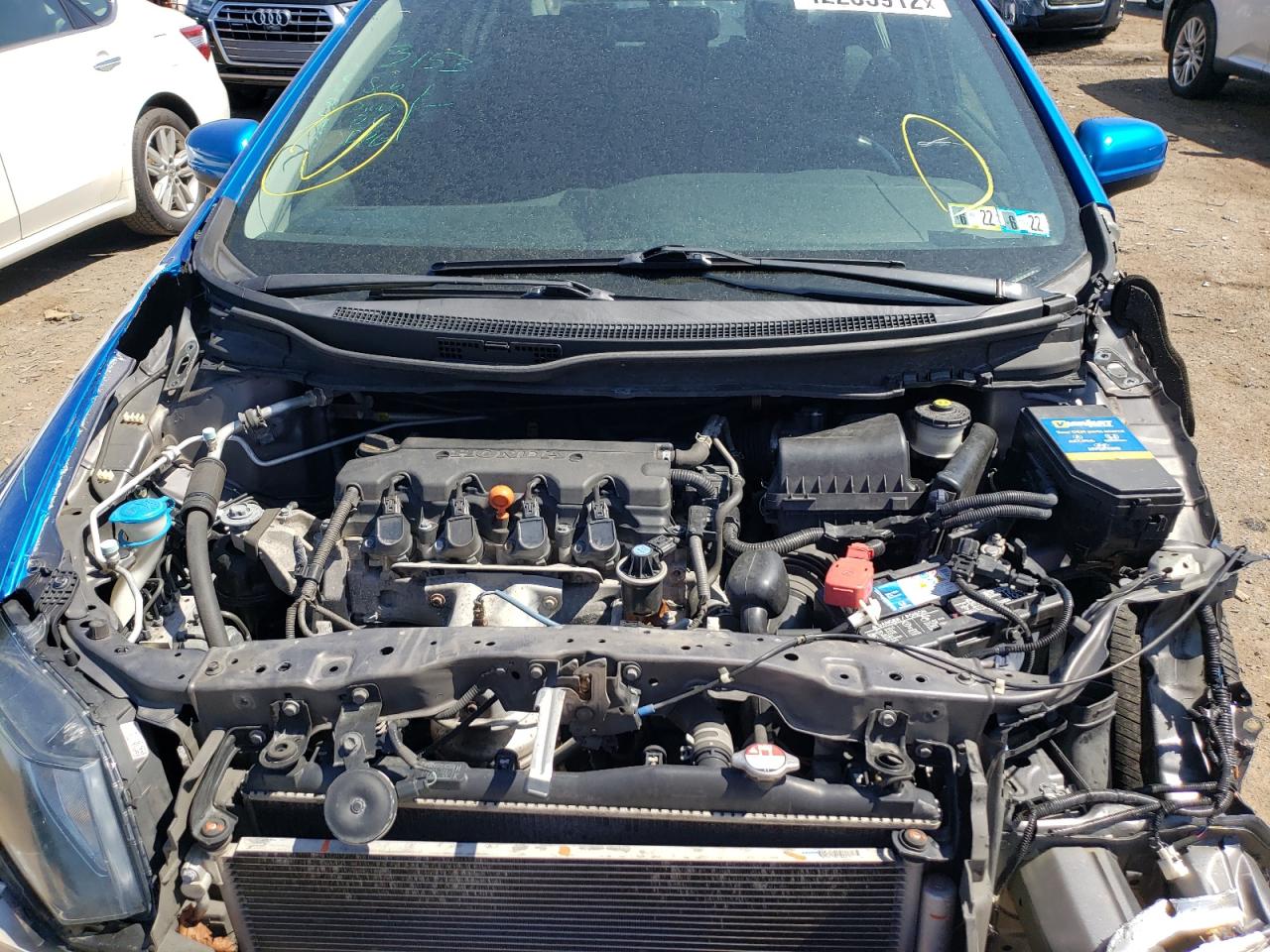 Photo 7 from auction – 2015 HONDA CIVIC LX with VIN 19XFB2F52FE707393