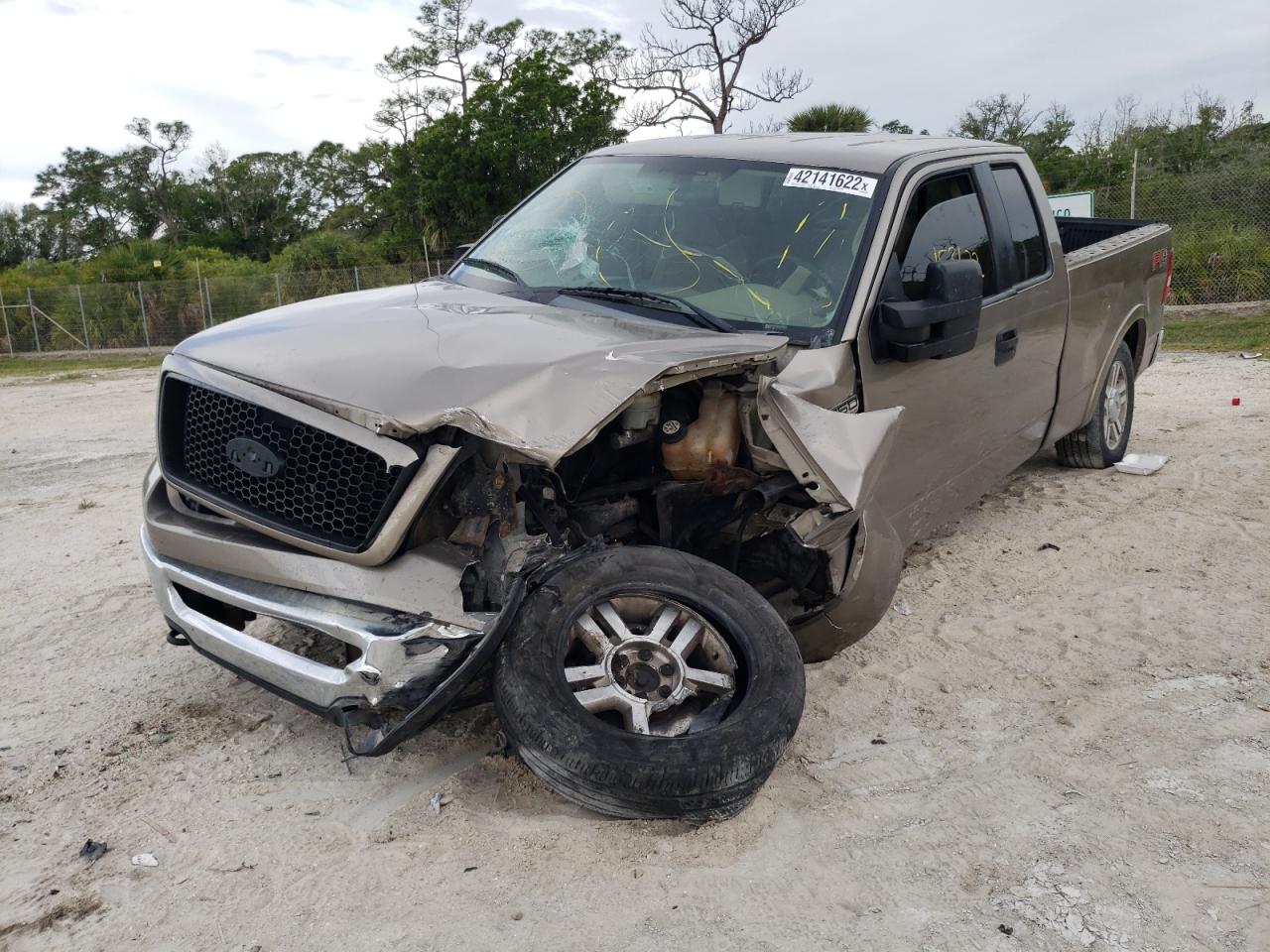 Photo 2 from auction – 2006 FORD F150 with VIN 1FTPX14V86FB76029
