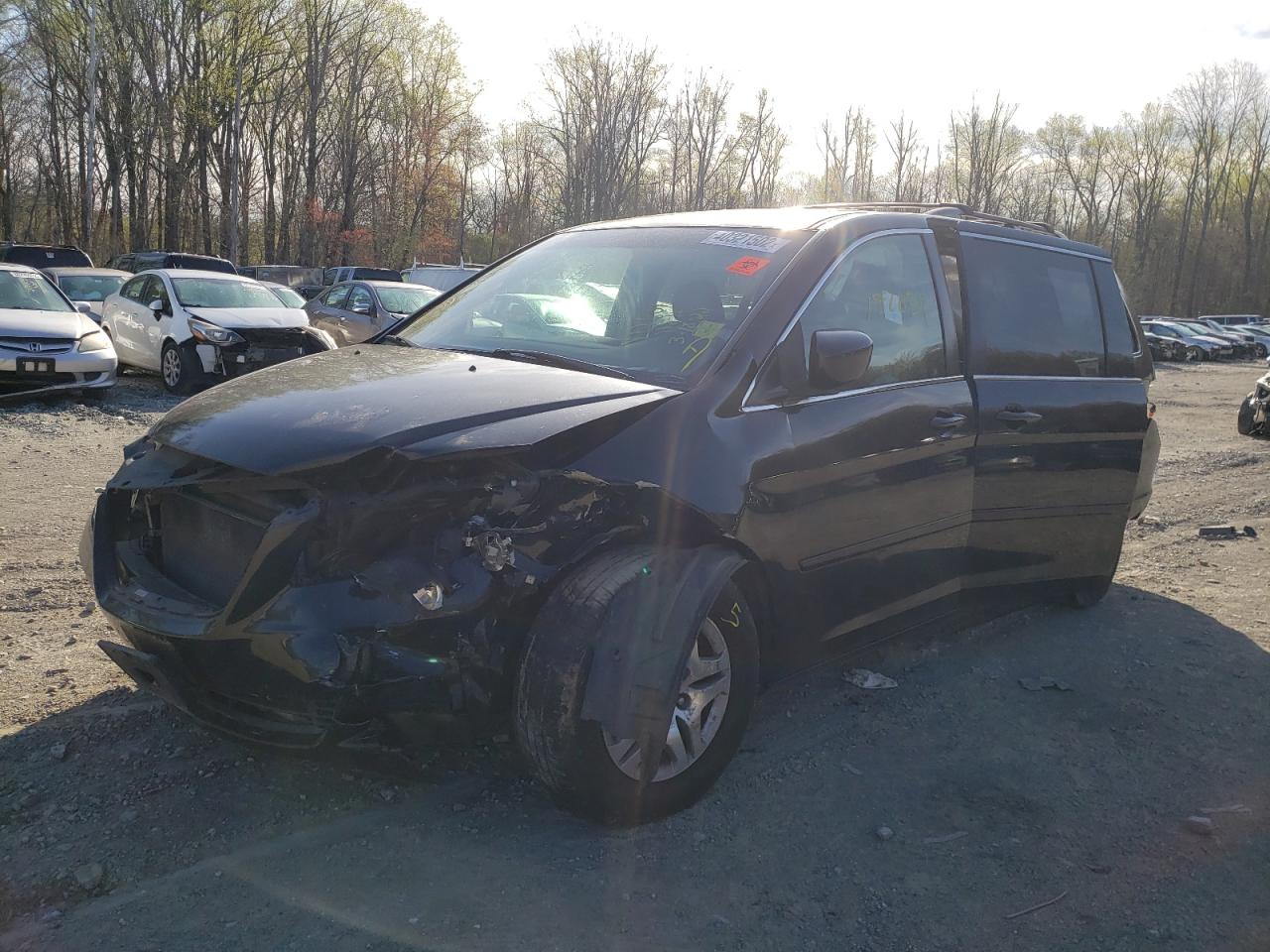 Photo 2 from auction – 2007 HONDA ODYSSEY EX with VIN 5FNRL38647B100588