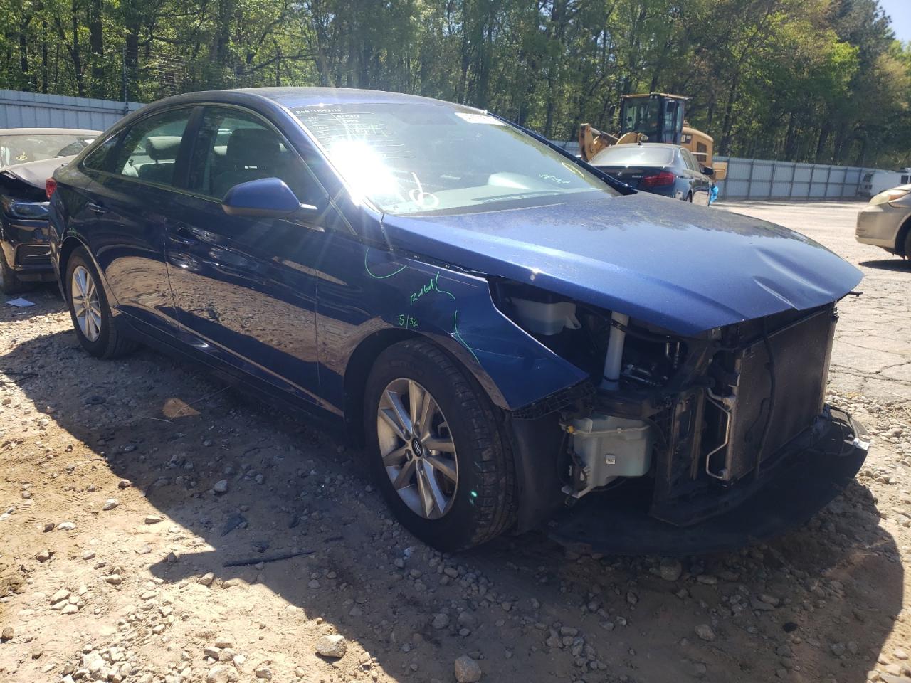 HYUNDAI SONATA SE 2016 with VIN 5NPE24AFXGH333247 - Photo from auction
