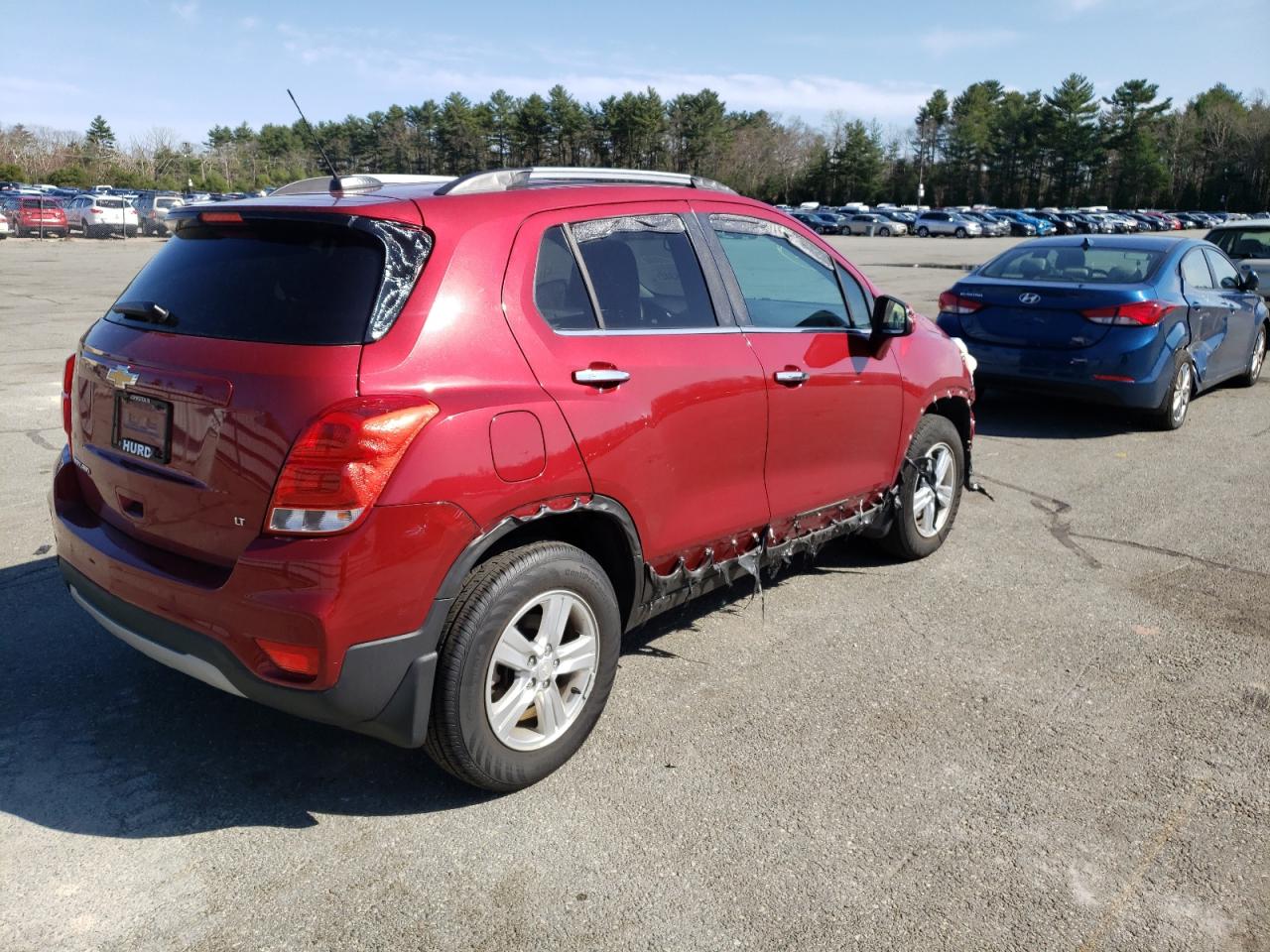 Photo 4 from auction – 2018 CHEVROLET TRAX 1LT with VIN 3GNCJPSB8JL281509