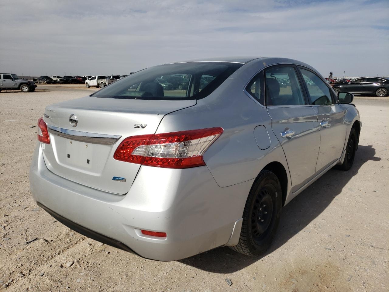 Photo 4 from auction – 2014 NISSAN SENTRA S with VIN 3N1AB7AP1EL671094
