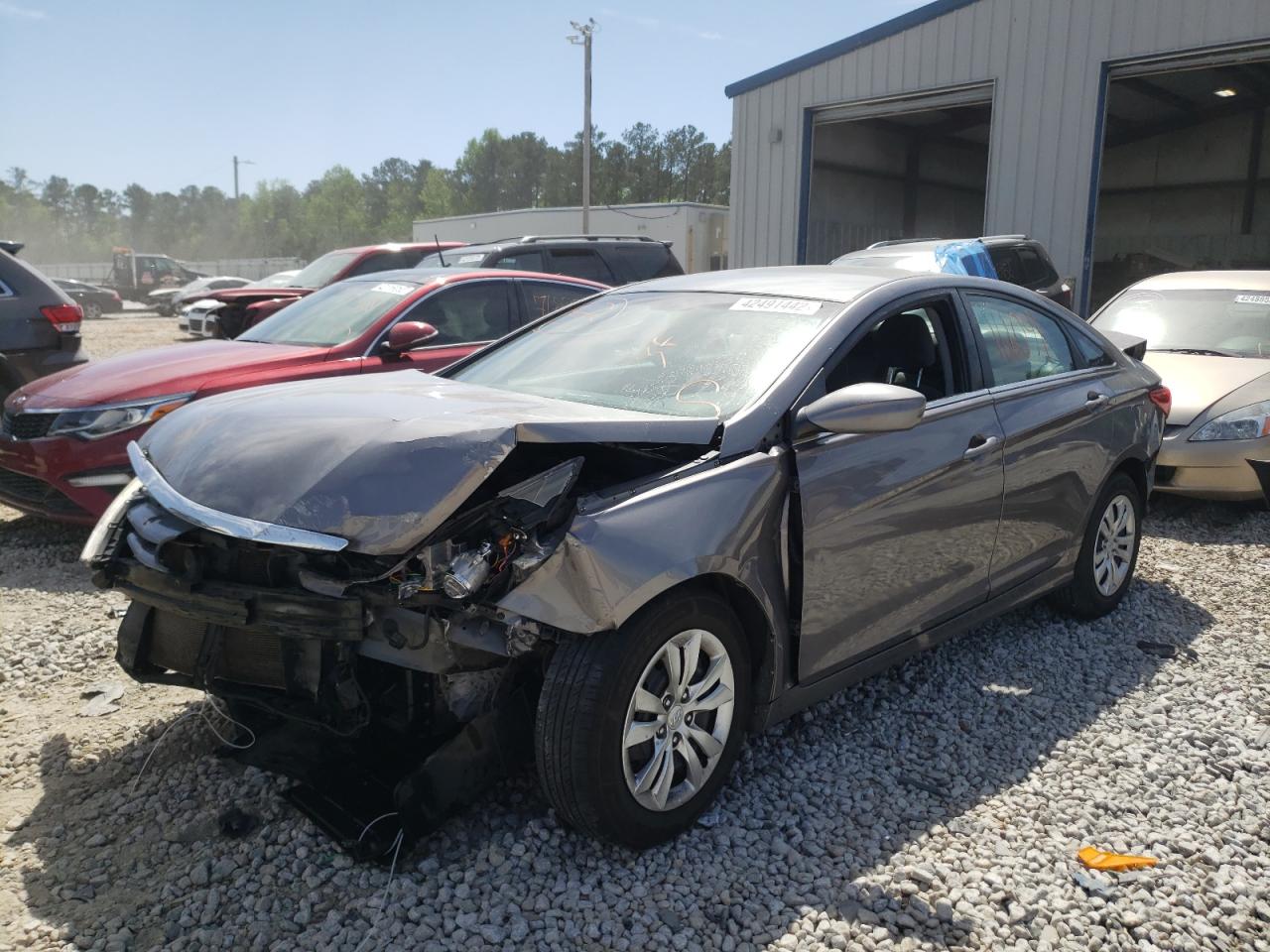 Photo 2 from auction – 2012 HYUNDAI SONATA GLS with VIN 5NPEB4AC7CH486832