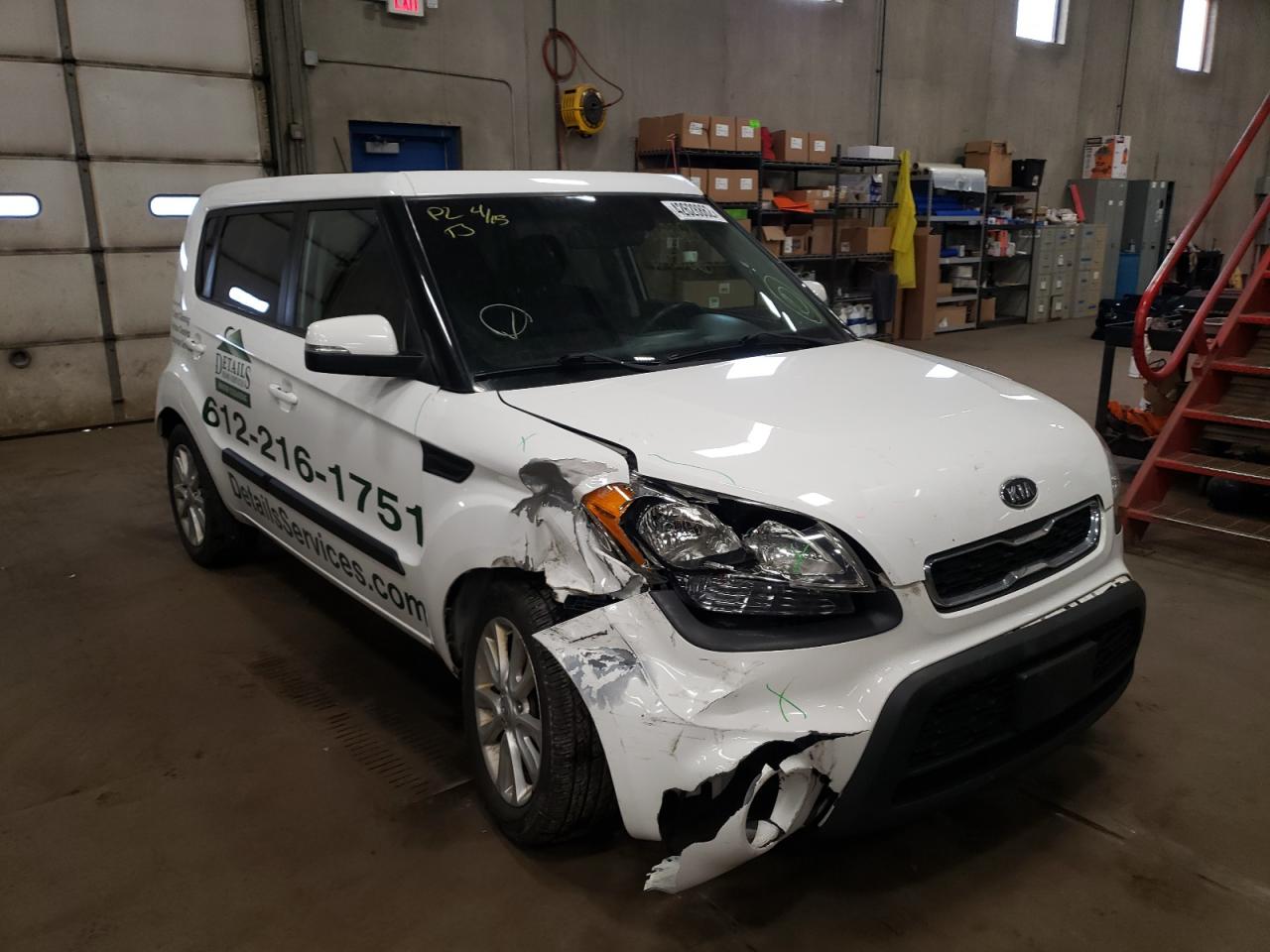 KIA SOUL 2012 with VIN KNDJT2A68C7363457 - Photo from auction