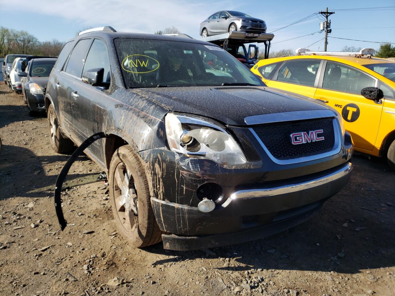 GMC ACADIA SLT 2011 with VIN 1GKKVRED8BJ213290 - Photo from auction