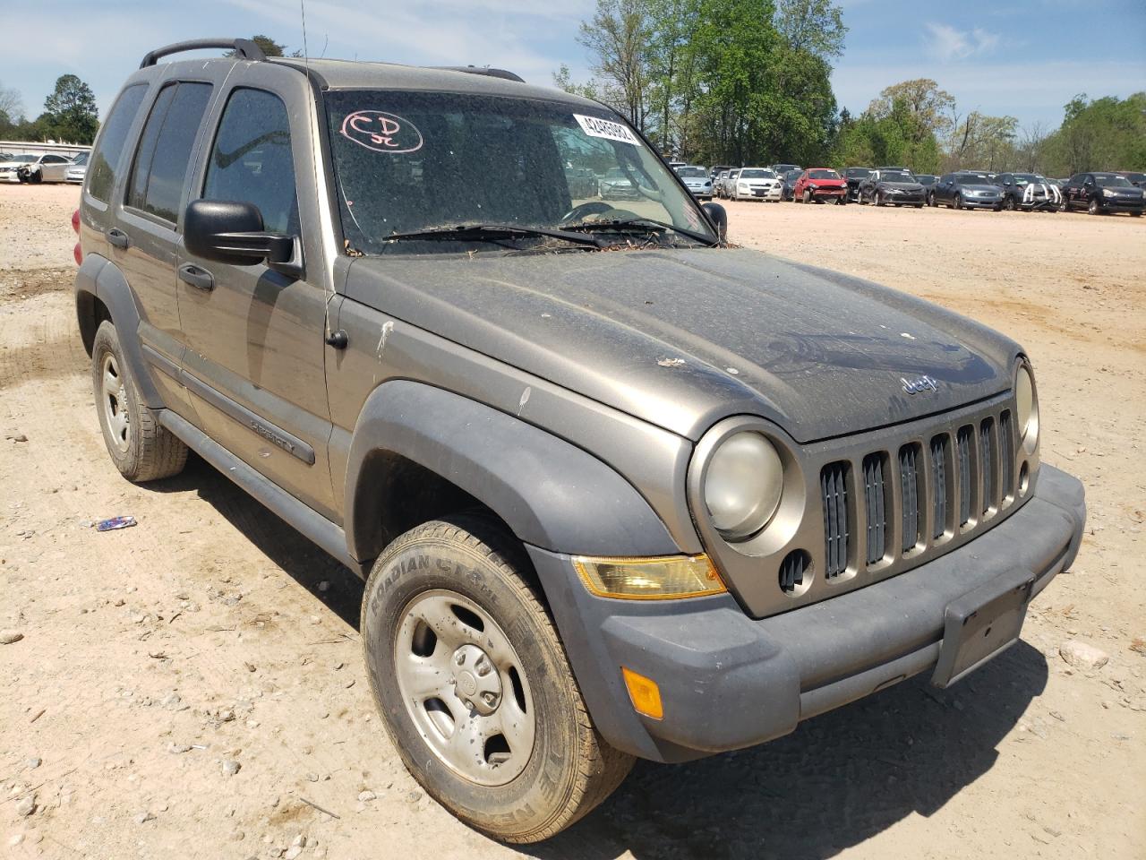 Photo 1 from auction – 2006 JEEP LIBERTY SP with VIN 1J4GK48K86W158530