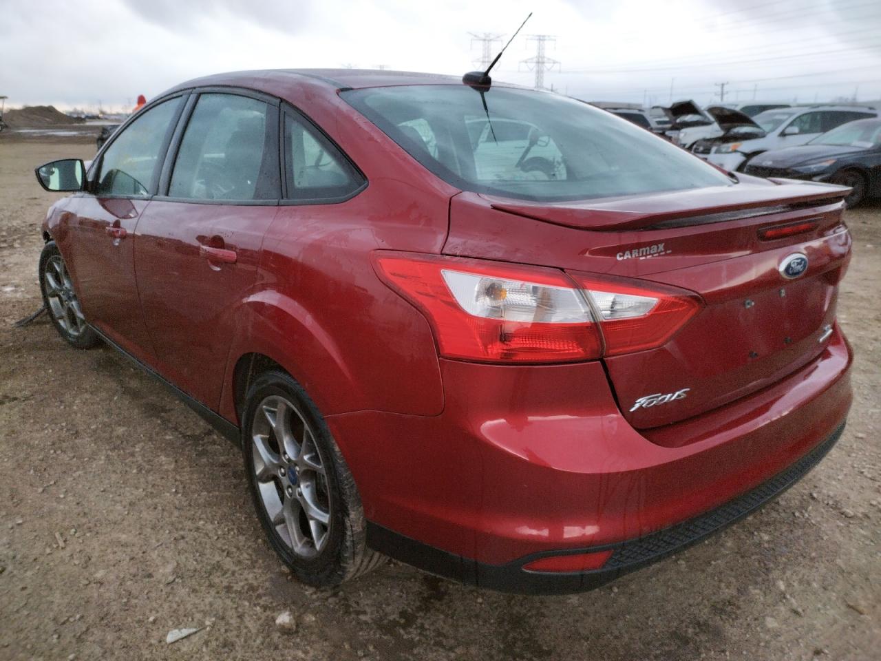 Photo 3 from auction – 2013 FORD FOCUS SE with VIN 1FADP3F24DL129991