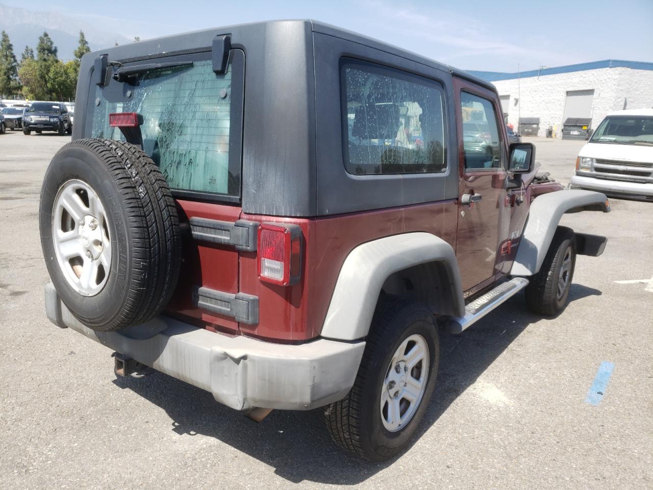 Photo 4 from auction – 2007 JEEP WRANGLER X with VIN 1J4FA241X7L193802