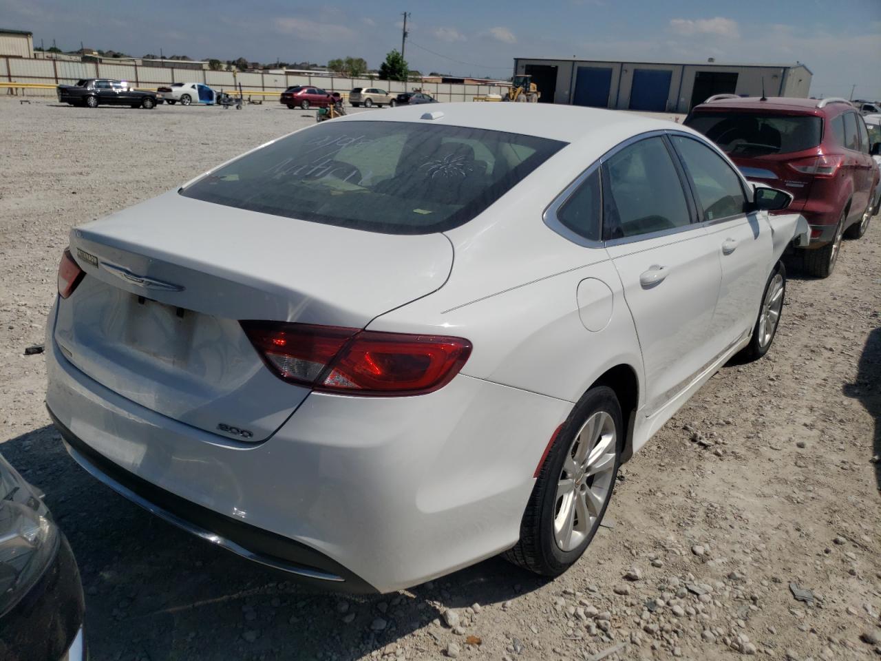 Photo 4 from auction – 2016 CHRYSLER 200 LIMITE with VIN 1C3CCCAB9GN132164