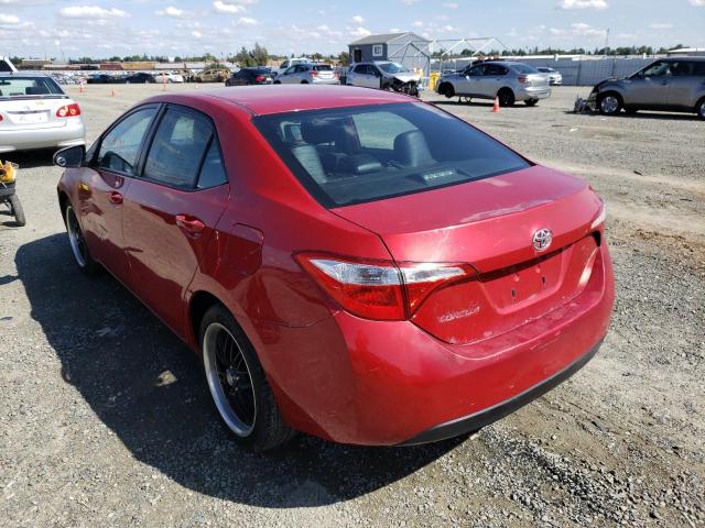 Photo 3 from auction – 2014 TOYOTA COROLLA L with VIN 2T1BURHE3EC057016