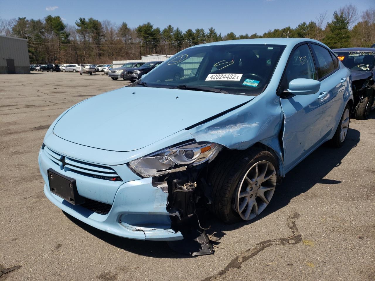 Photo 2 from auction – 2013 DODGE DART SXT with VIN 1C3CDFBA0DD206111