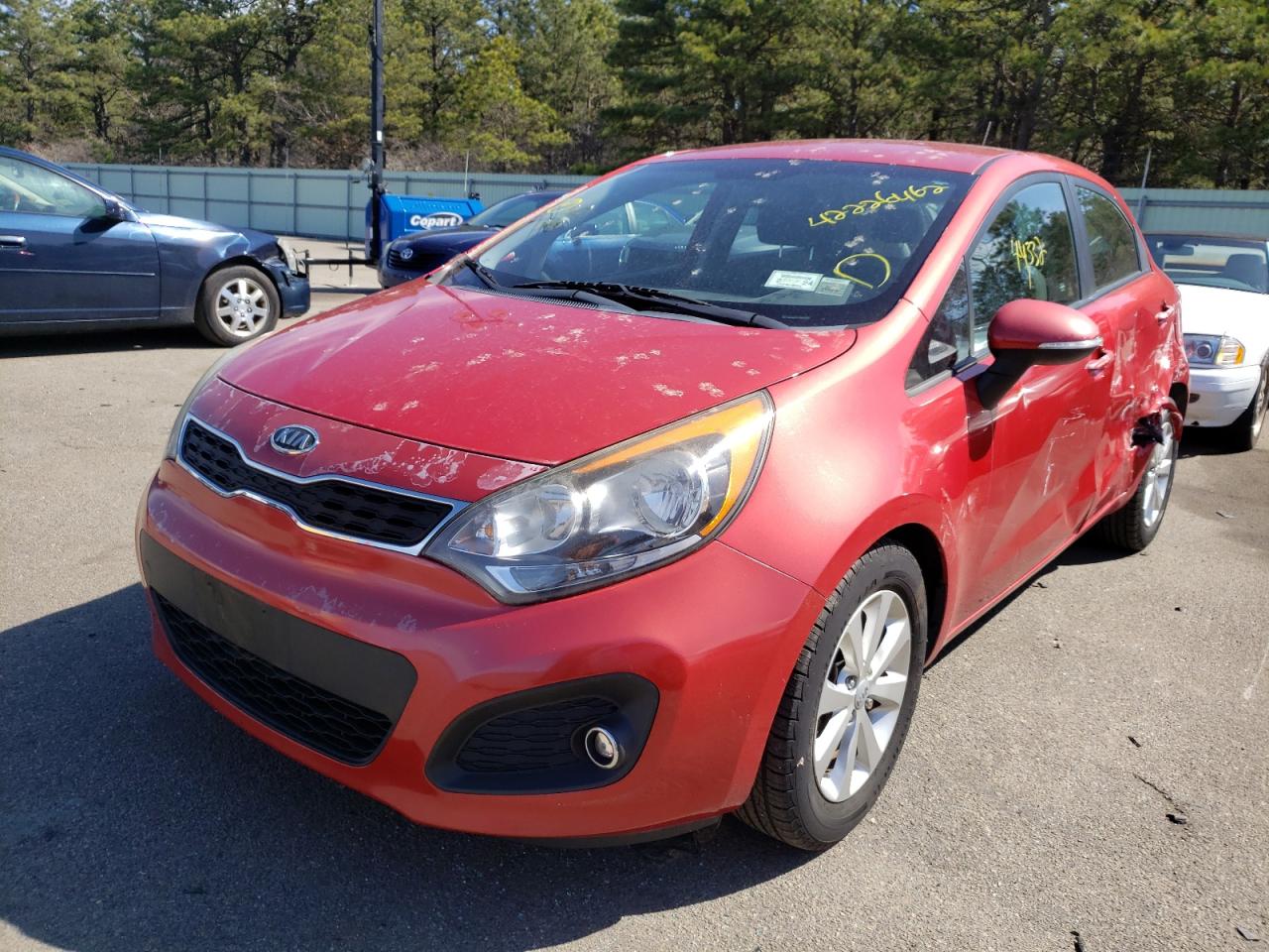 Photo 2 from auction – 2012 KIA RIO EX with VIN KNADN5A37C6011049