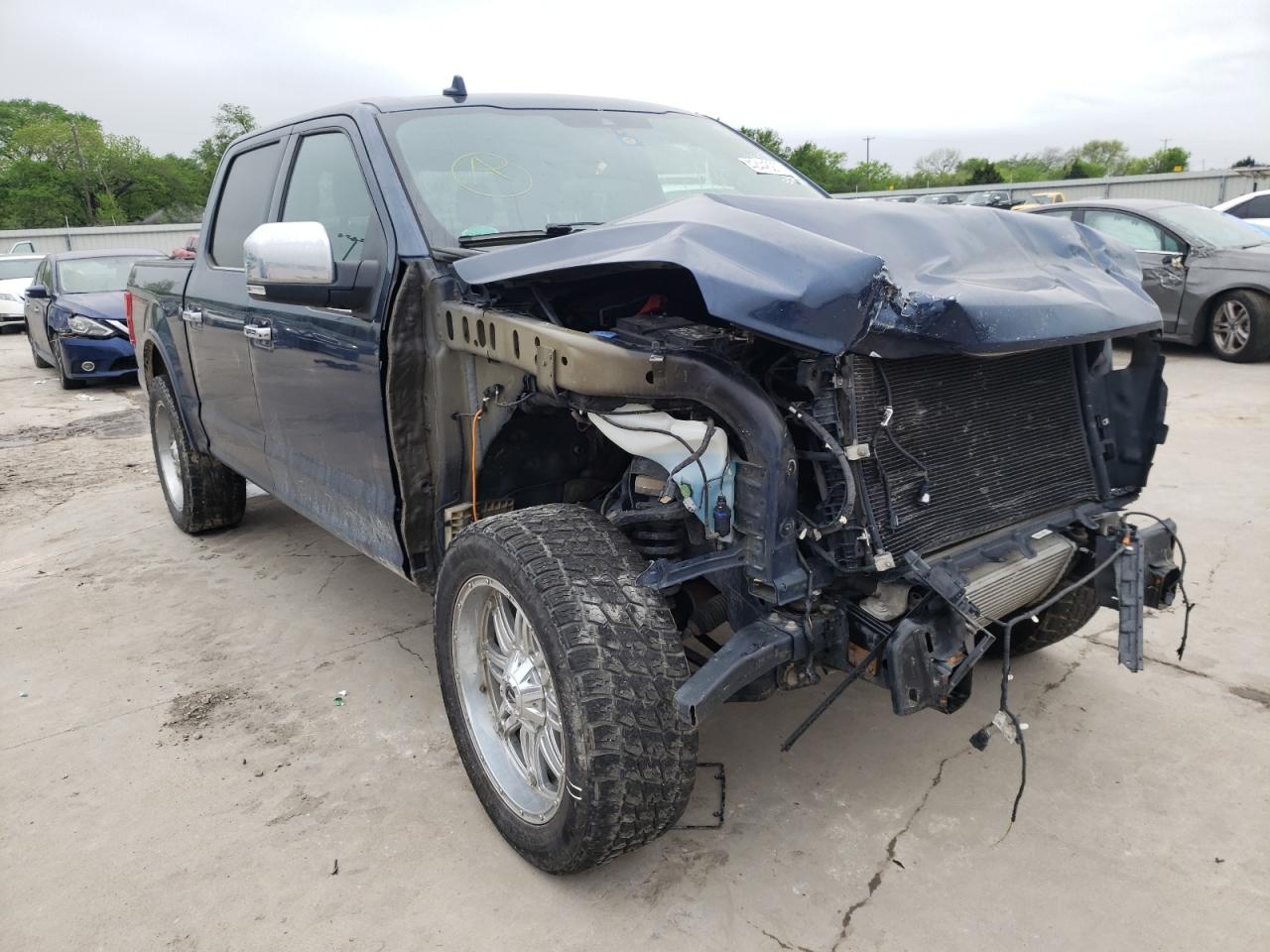 FORD F150 SUPER 2018 with VIN 1FTEW1EG1JFB26821 - Photo from auction