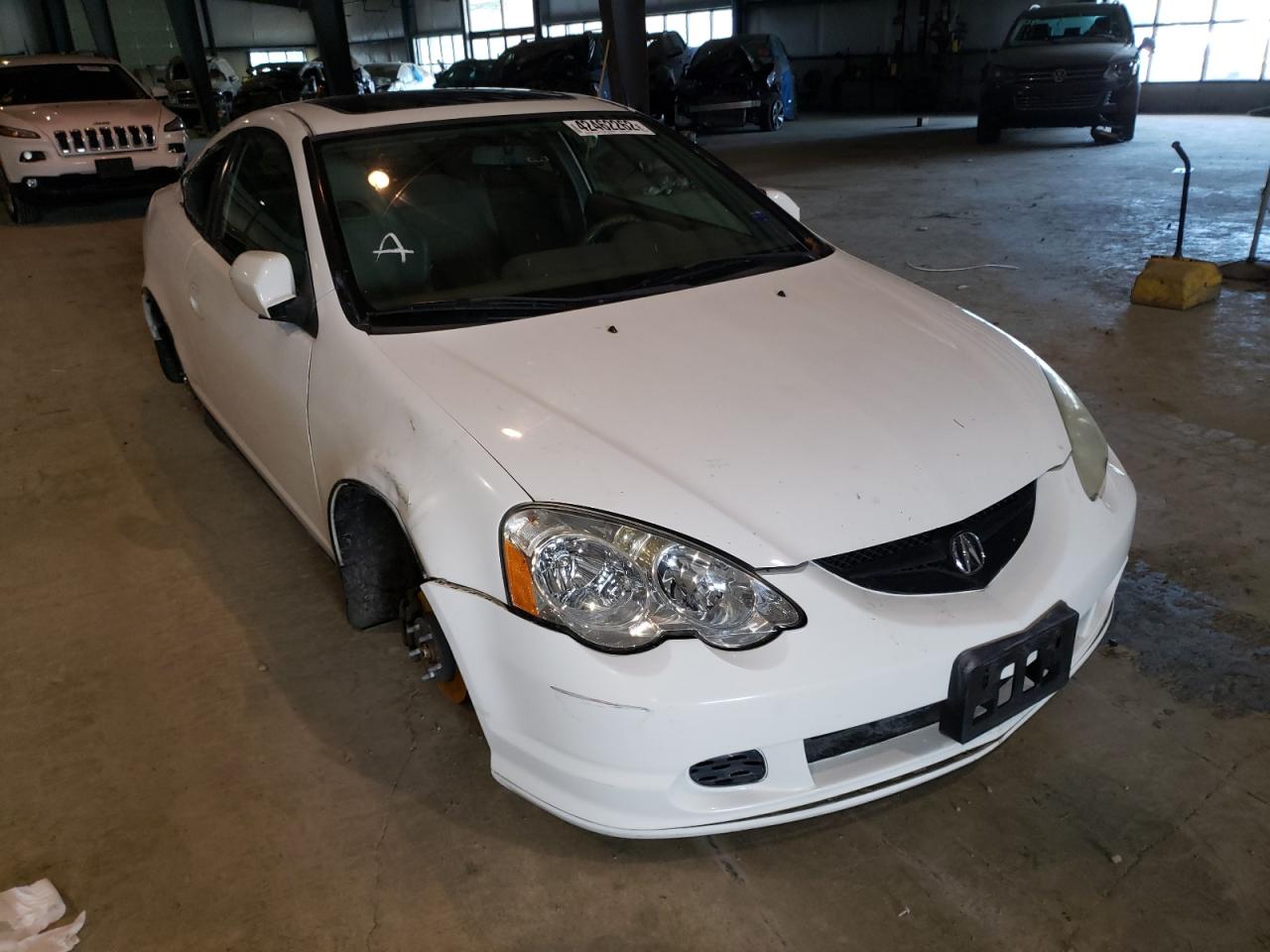 ACURA RSX 2002 with VIN JH4DC53852C009297 - Photo from auction