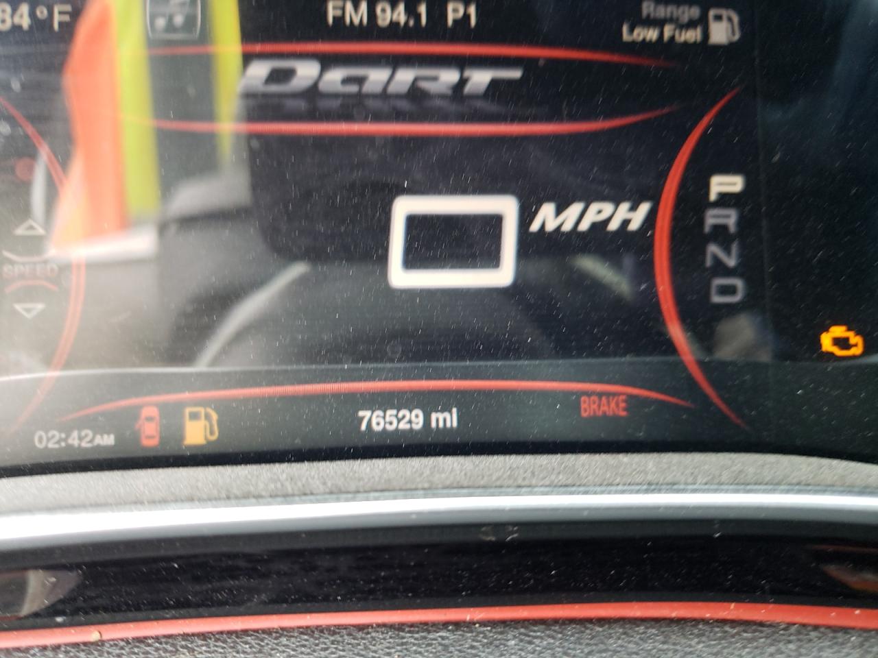 Photo 8 from auction – 2014 DODGE DART SE AE with VIN 1C3CDFDH2ED719856
