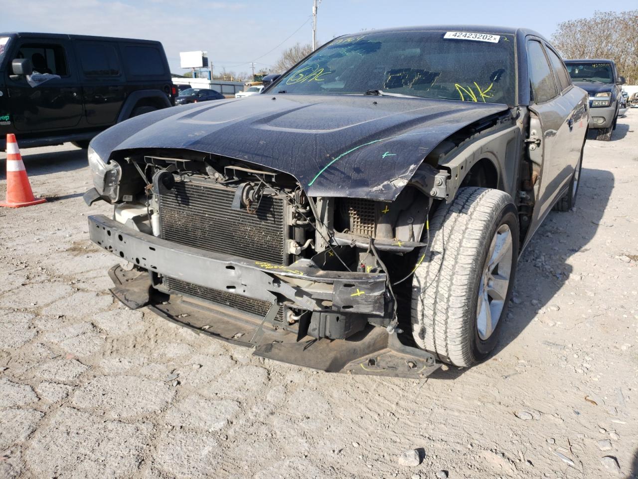 Photo 9 from auction – 2014 DODGE CHARGER SE with VIN 2C3CDXBG1EH129764