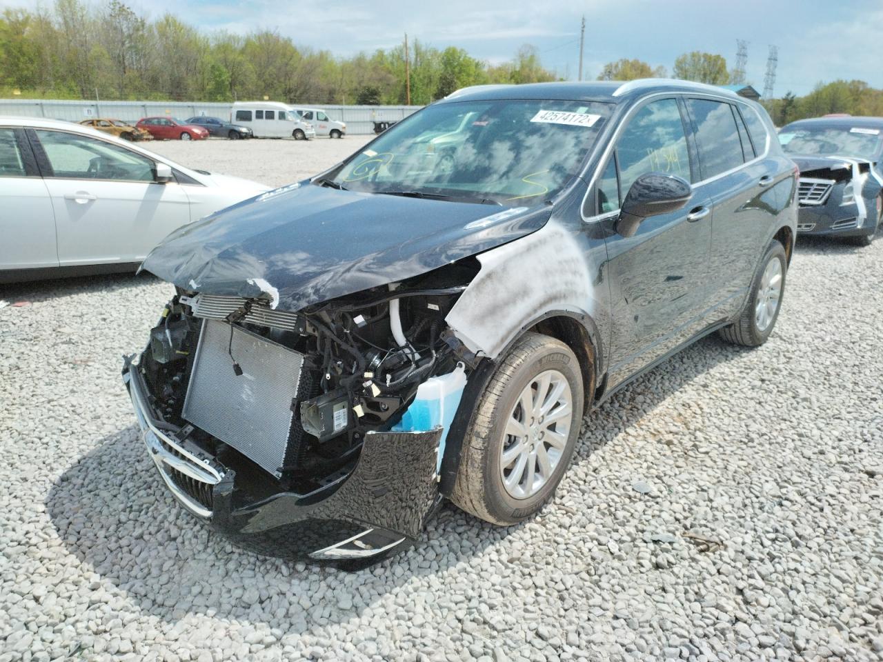 Photo 2 from auction – 2020 BUICK ENVISION E with VIN LRBFX2SA1LD037318