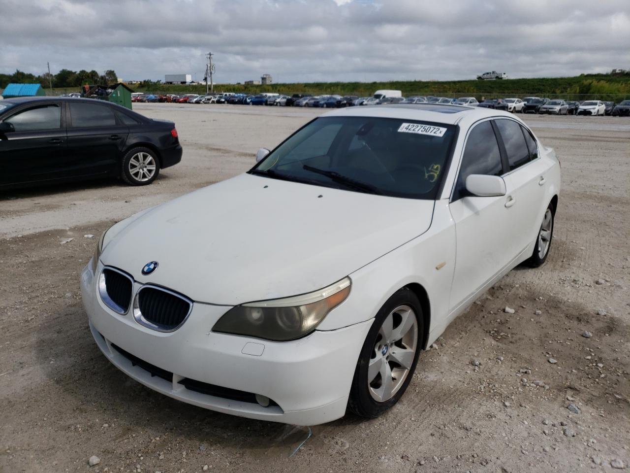 Photo 2 from auction – 2006 BMW 525 I with VIN WBANE53576CK82251