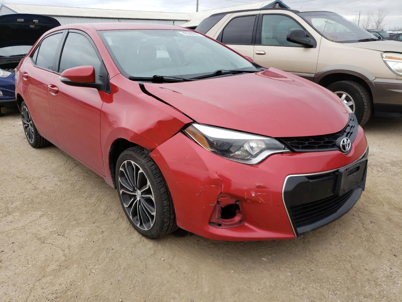 TOYOTA COROLLA L 2016 with VIN 2T1BURHE6GC503081 - Photo from auction