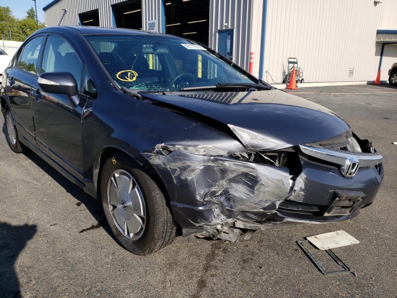 Photo 9 from auction – 2007 HONDA CIVIC with VIN JHMFA36257S008139