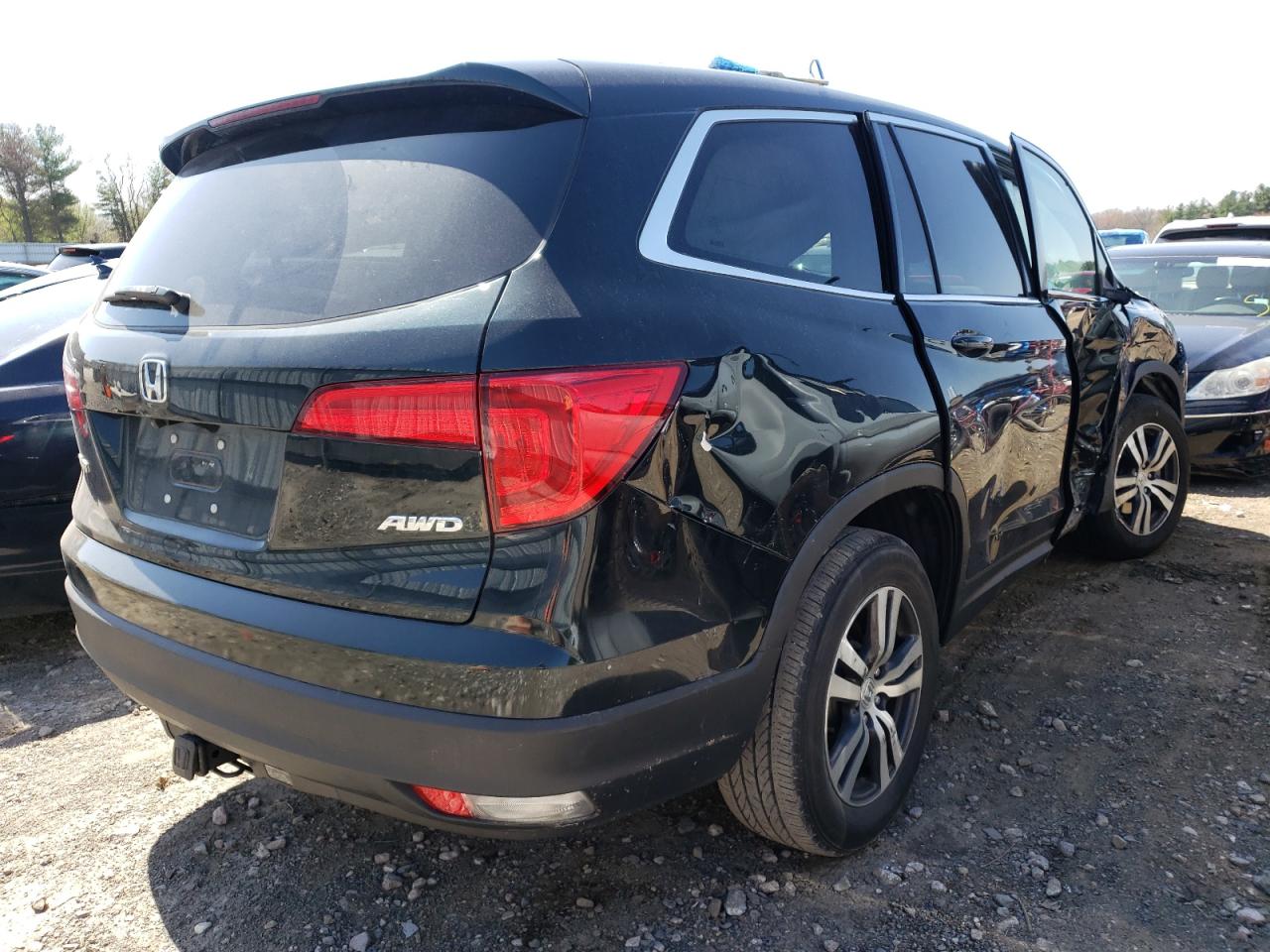 Photo 4 from auction – 2018 HONDA PILOT EXL with VIN 5FNYF6H58JB032220