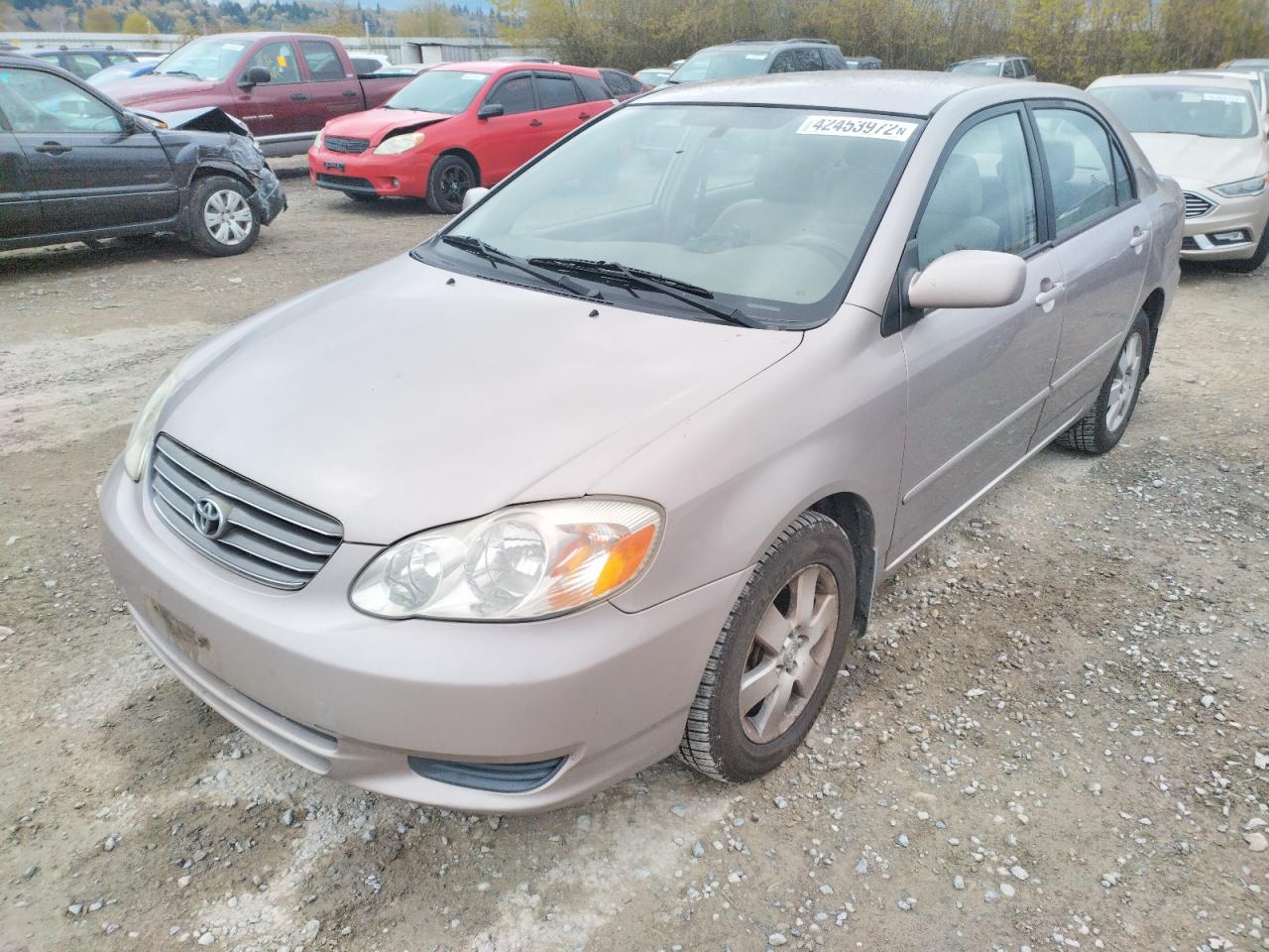 Photo 2 from auction – 2003 TOYOTA COROLLA CE with VIN 2T1BR32E83C700304