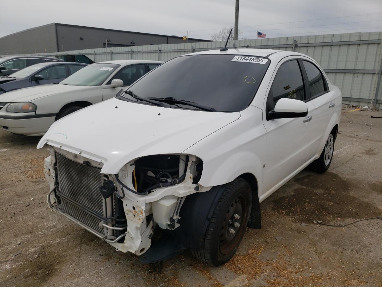 Photo 2 from auction – 2009 CHEVROLET AVEO LT with VIN KL1TG56E29B609477