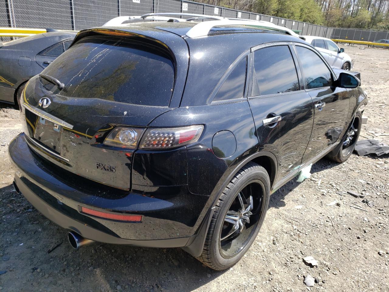 Photo 4 from auction – 2007 INFINITI FX35 with VIN JNRAS08W67X205895