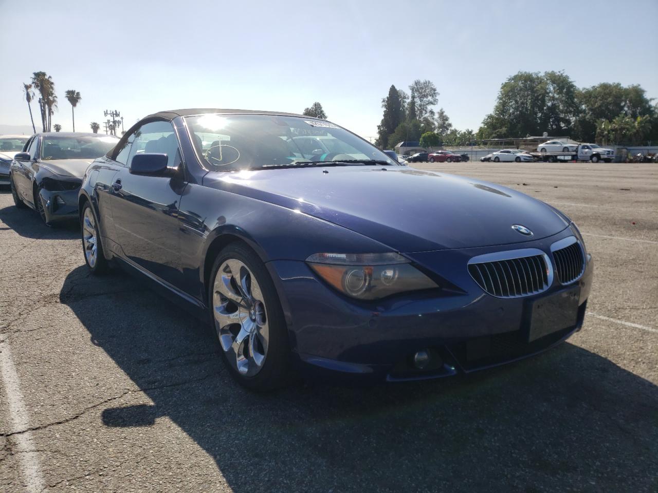 BMW 645 CI AUT 2005 with VIN WBAEK73475B323509 - Photo from auction