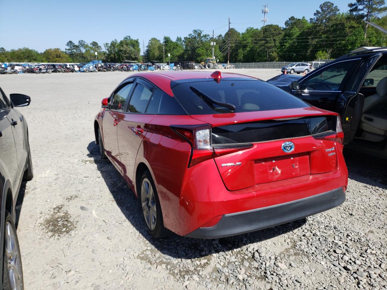 Photo 3 from auction – 2019 TOYOTA PRIUS with VIN JTDKARFU7K3074022
