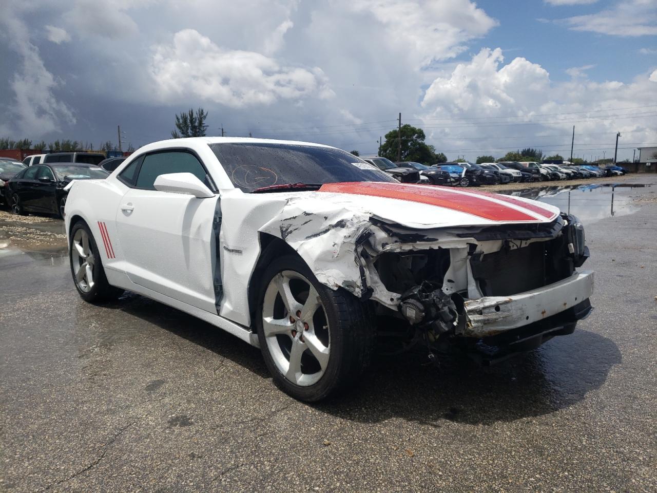 CHEVROLET CAMARO LT 2015 with VIN 2G1FD1E37F9166675 - Photo from auction