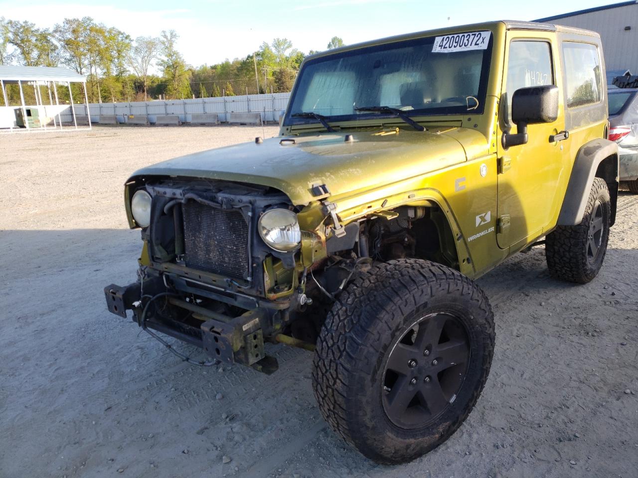 Photo 2 from auction – 2008 JEEP WRANGLER X with VIN 1J4FA241X8L590301