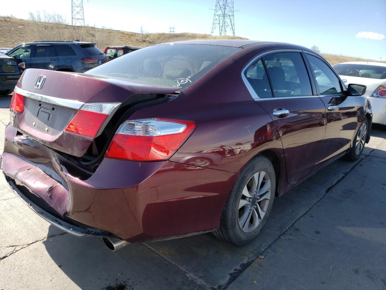 Photo 4 from auction – 2014 HONDA ACCORD LX with VIN 1HGCR2F32EA134804